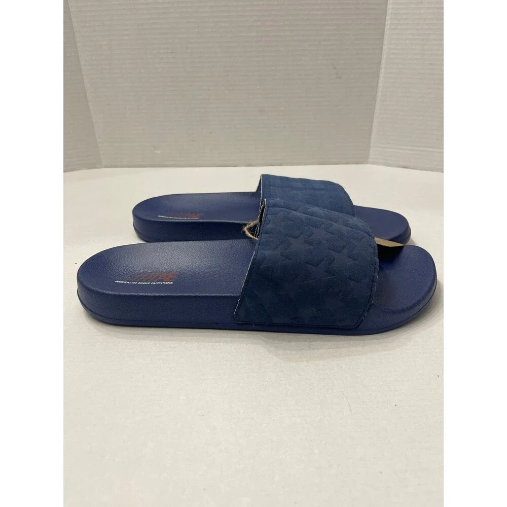 American Eagle Outfitters Men’s Casual Slide Navy Size 11 New With Tag